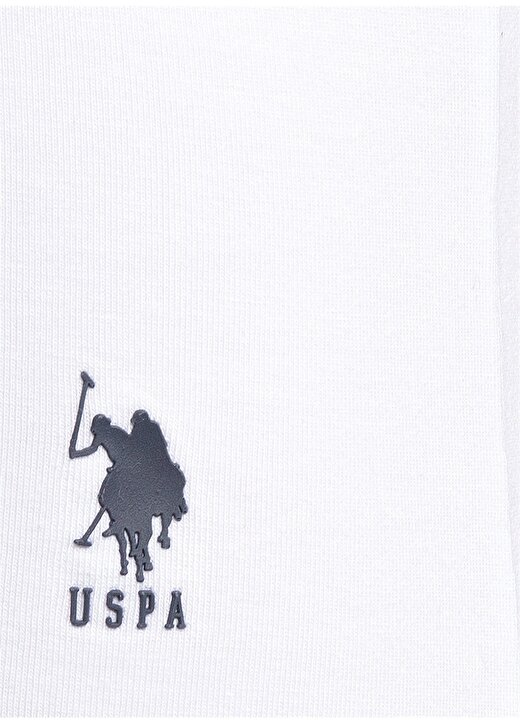 U.S. Polo Assn. Erkek Beyaz İç Giyim Atlet 3