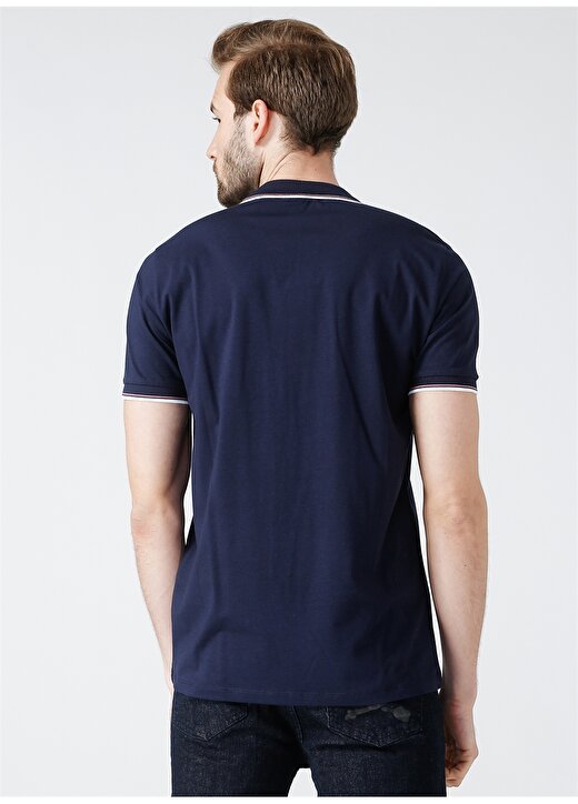 Fabrika Comfort Polo Yaka Lacivert Erkek T-Shirt 4