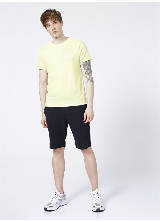 Fabrika Bisiklet Yaka Sarı Erkek T-Shirt - AMOS 2