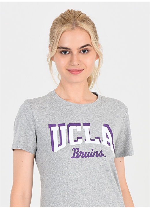 Ucla Mateo Gri Kadın T-Shirt 4