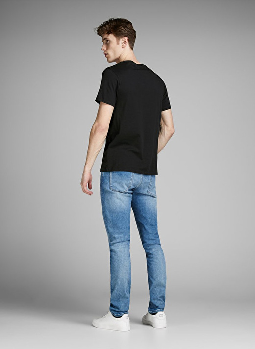 Jack & Jones 12137126 Siyah Erkek T-Shirt 2