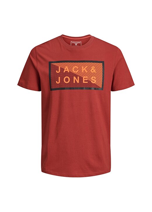 Jack & Jones 12185035 Açık Bordo Erkek T-Shirt 1