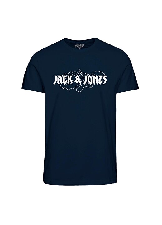 Jack & Jones 12195812 Lacivert Erkek T-Shirt 1