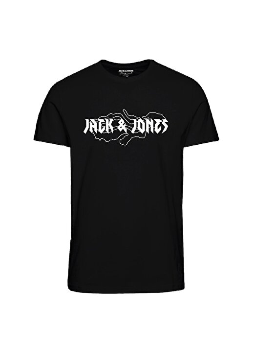 Jack & Jones 12195812 Siyah Erkek T-Shirt 1
