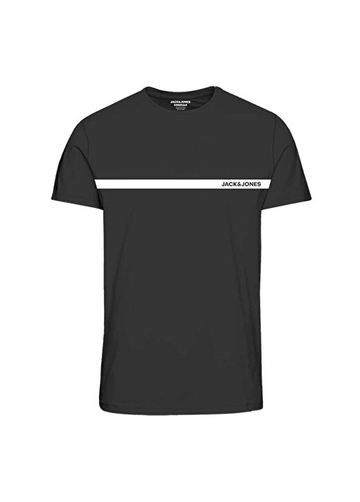 Jack & Jones 12195824 Siyah Erkek T-Shirt 1