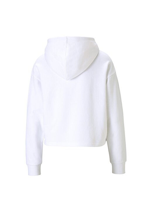 Puma Kadın Beyaz-Gümüş Sweatshirt 2