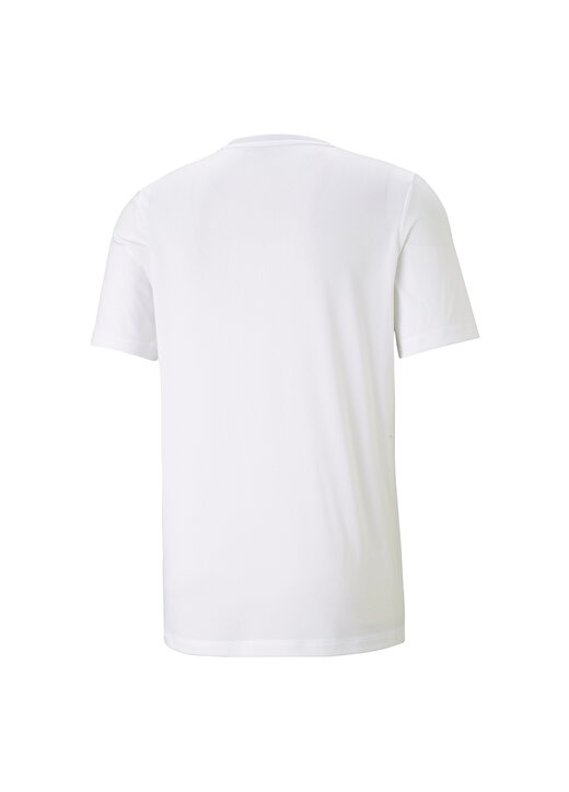 Puma 58672502 Active Small Logo Tee Beyaz Erkek T-Shirt 2