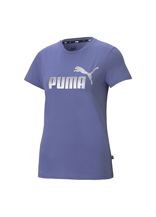 Puma Lila Baskılı Kadın T-Shirt 4