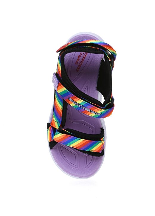 Skechers 20218L Bkmt Hypno-Splash Kız Çocuk Sandalet 4