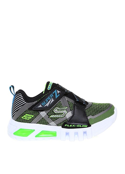 Skechers Siyah - Yeşil Yürüyüş Ayakkabısı 1