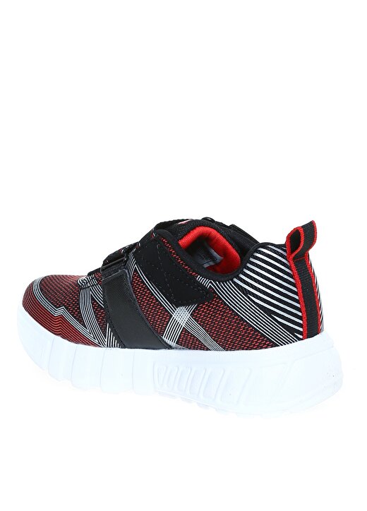 Skechers 90543L Flex-Glow Siyah - Kırmızı Erkek Çocuk Yürüyüş Ayakkabısı 2