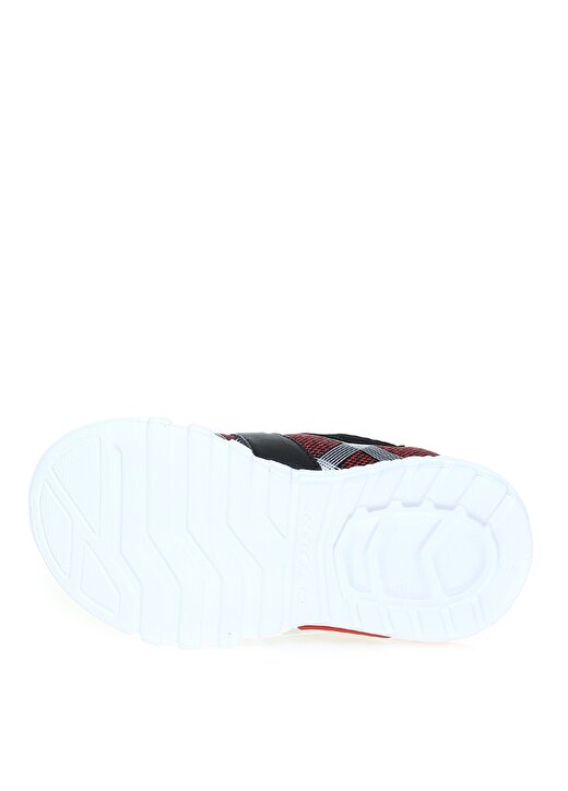 Skechers 90543L Flex-Glow Siyah - Kırmızı Erkek Çocuk Yürüyüş Ayakkabısı 3