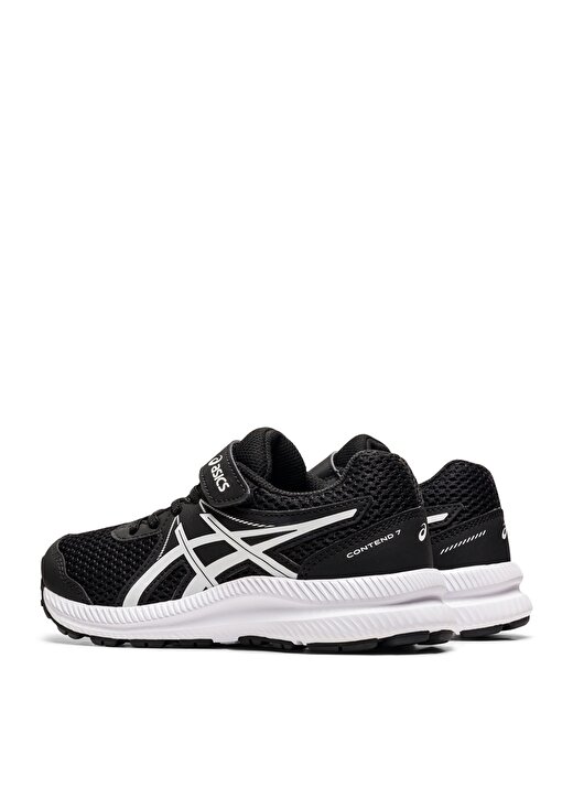 Asics CONTEND 7 PS Siyah - Beyaz Erkek Yürüyüş Ayakkabısı 4
