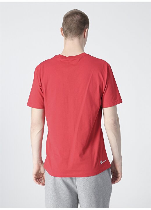 Skechers S211567-600 Graphic Tee M Crew Neck O Yaka Loose Fit Düz Kırmızı Erkek T-Shirt 3