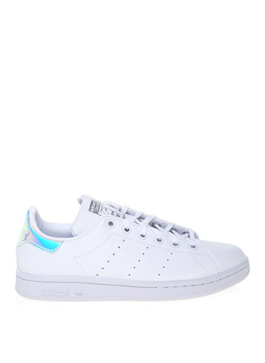 adidas Beyaz - Gümüş Kız Çocuk Yürüyüş Ayakkabısı FX7521 STAN SMITH J  1