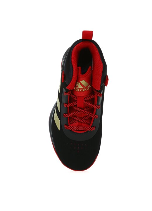 Adidas FZ1475 Cross EM UP Siyah Kırmızı Erkek Çocuk Basketbol Ayakkabısı 4