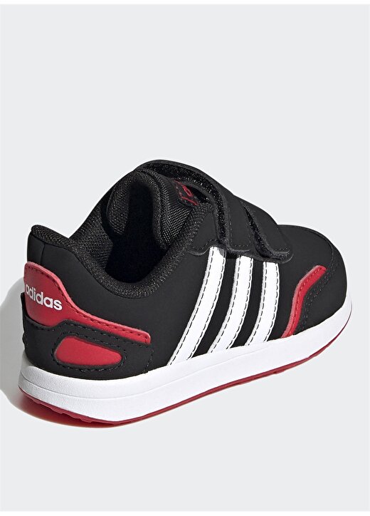 Adidas Erkek Çocuk Siyah-Beyaz-Kırmızı Yürüyüş Ayakkabısı 2
