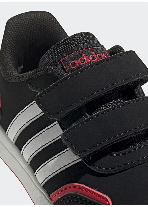 Adidas Erkek Çocuk Siyah-Beyaz-Kırmızı Yürüyüş Ayakkabısı 4