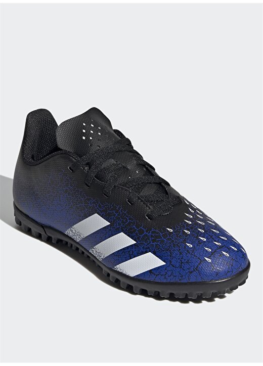 Adidas Erkek Çocuk Mavi-Beyaz-Siyah Halı Saha Ayakkabısı 2