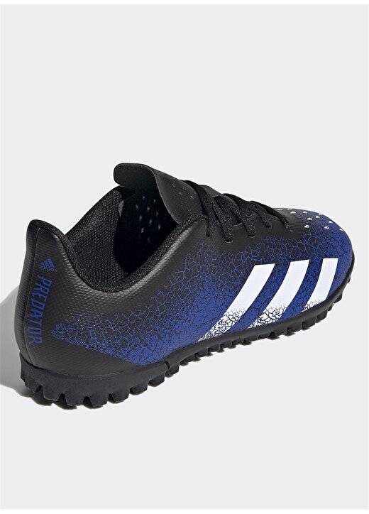 Adidas Erkek Çocuk Mavi-Beyaz-Siyah Halı Saha Ayakkabısı 4