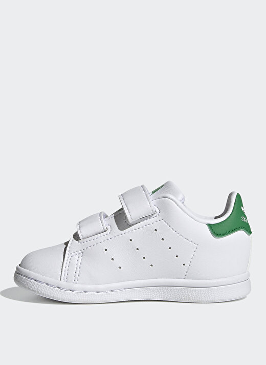 adidas Beyaz - Yeşil Bebek Yürüyüş Ayakkabısı FX7532 STAN SMITH  3