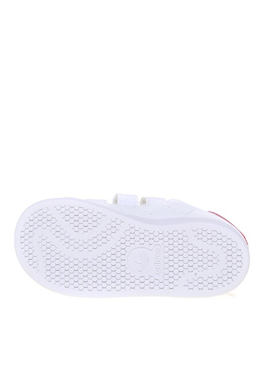 Adidas Beyaz - Pembe Bebek Yürüyüş Ayakkabısı FX7538 STAN SMITH CF I 3