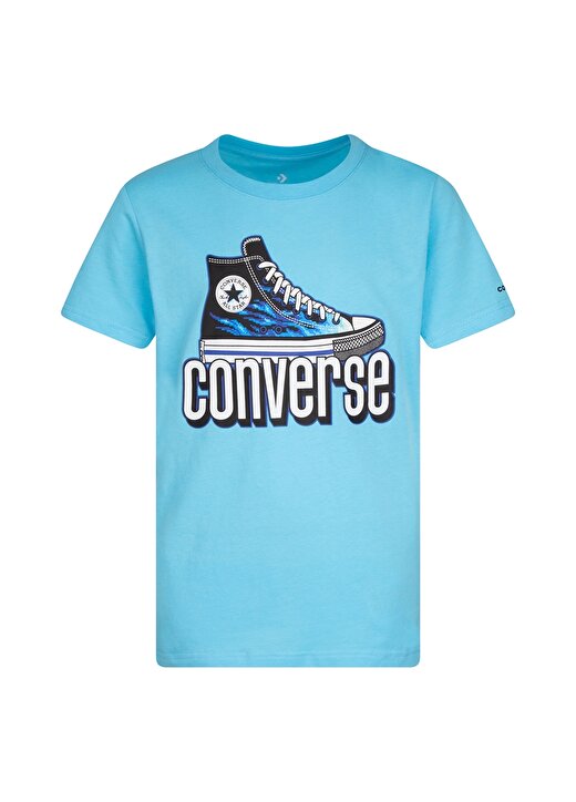 Converse Mavi T-Shirt 1