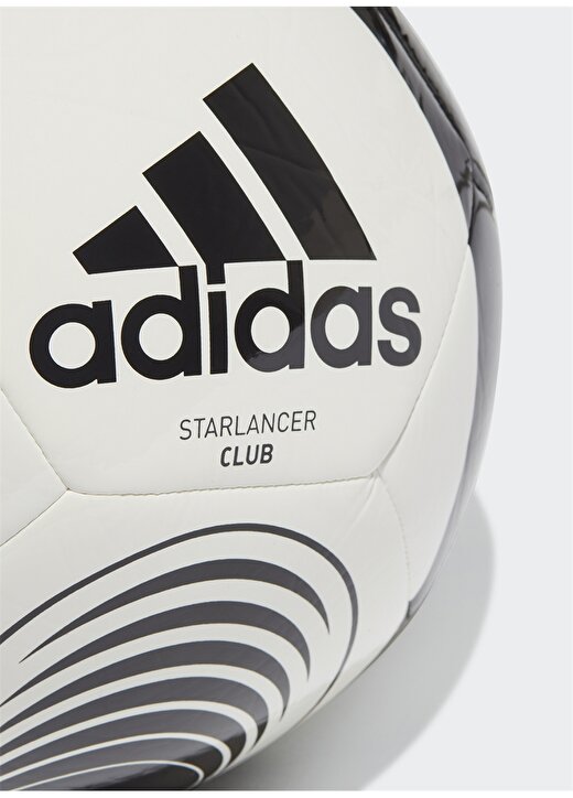 Adidas Gk3499 Starlancer Clb Polo Yaka Beyaz - Siyah Erkek Futbol Topu 4
