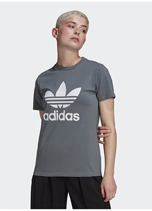 Adidas GN2903 Trefoil Tee Kadın T-Shirt 2