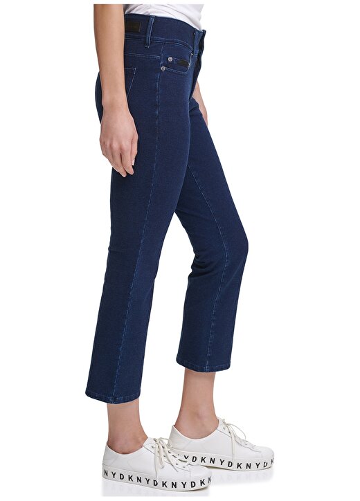 Dkny Jeans Standart Koyu İndigo Kadın Denim Pantolon E0RKF600 2