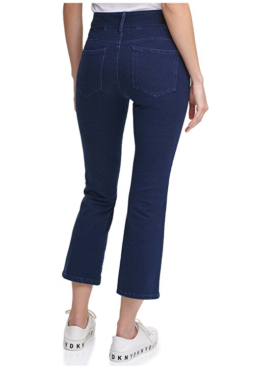 Dkny Jeans Standart Koyu İndigo Kadın Denim Pantolon E0RKF600 3