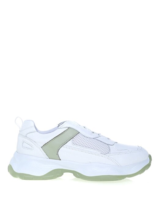 Greyder Beyaz - Yeşil Kadın Sneaker 1
