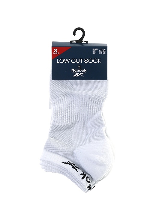 Reebok Beyaz Unisex 3Lü Çorap GH0409 TE LOW CUT SOCK 3P 1