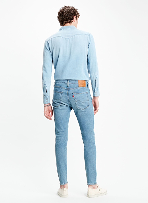 Levis 512 Slim Tapered İndigo Normal Bel Dar Erkek Denim Pantolon 28833-0915  3