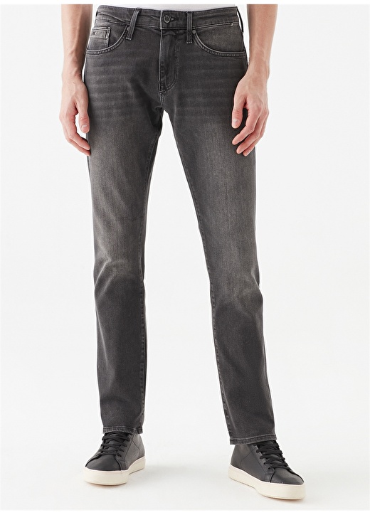 Mavi Skinny Erkek Denim Pantolon 0042233470 JAKE Mid Grey Black PRO 3