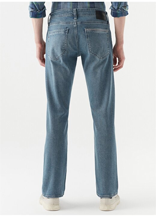Mavi HUNTER Used Mavi Premium Regular Straight Fit Erkek Denim Pantolon 0020233454 4