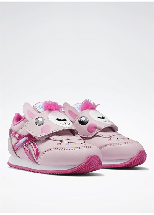 Reebok Kız Çocuk Pembe-Beyaz Cırt Cırtlı Yürüyüş Ayakkabısı 3