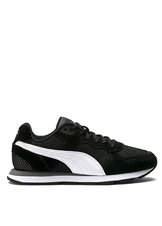Puma 36953901 Vista Jr Bağcıklı Siyah Beyaz Erkek Çocuk Yürüyüş Ayakkabısı 1