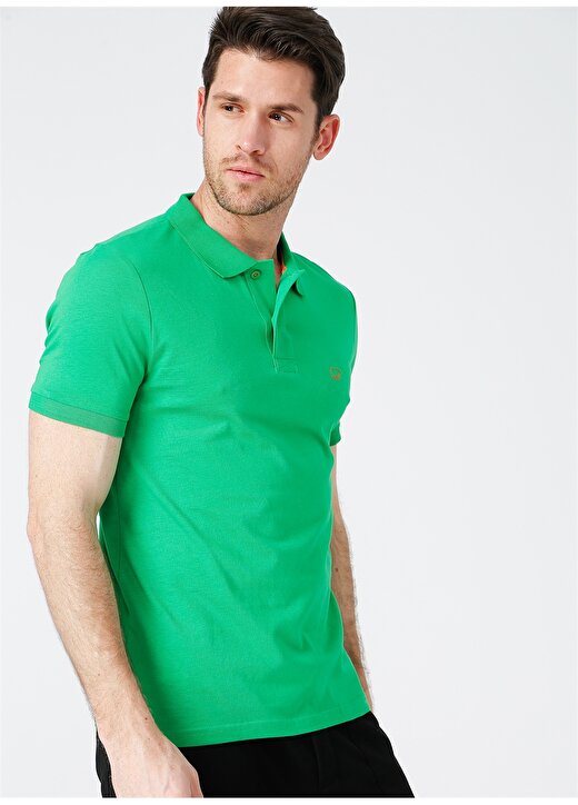 Bad Bear Erkek Yeşil Polo Yaka T-Shirt 2