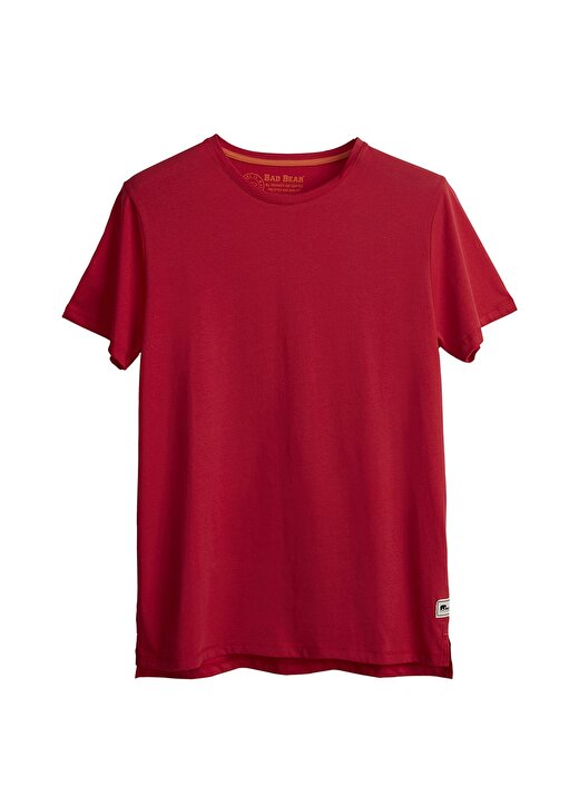 Bad Bear O Yaka Regular Fit Düz Erkek Kırmızı T-Shirt 1