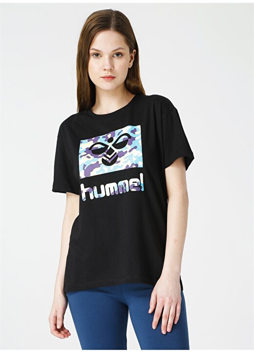 Hummel BERTA T-SHIRT S/S TEE Siyah Kadın T-Shirt 910885-2001 3