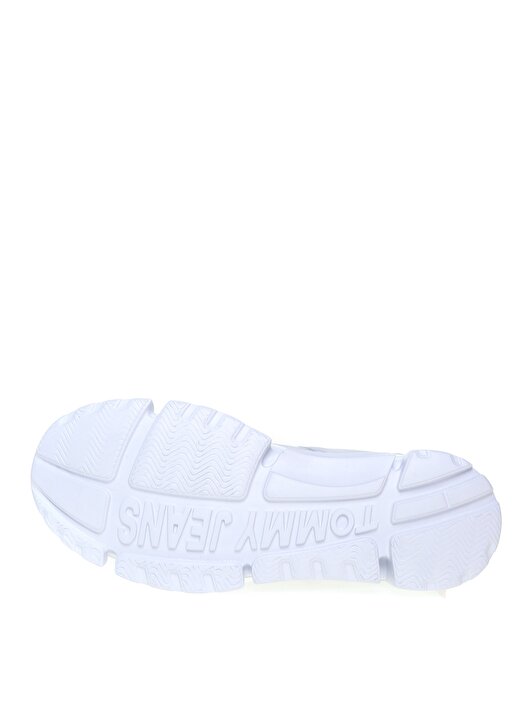 Tommy Hilfiger Basic Bağcıklı Beyaz Erkek Sneaker 3