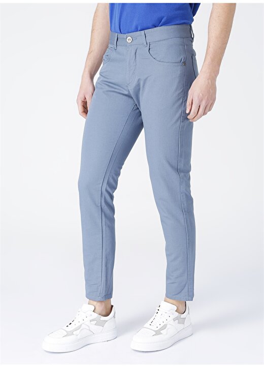 Pierre Cardin Standart Bel Mavi Erkek Pantolon 3