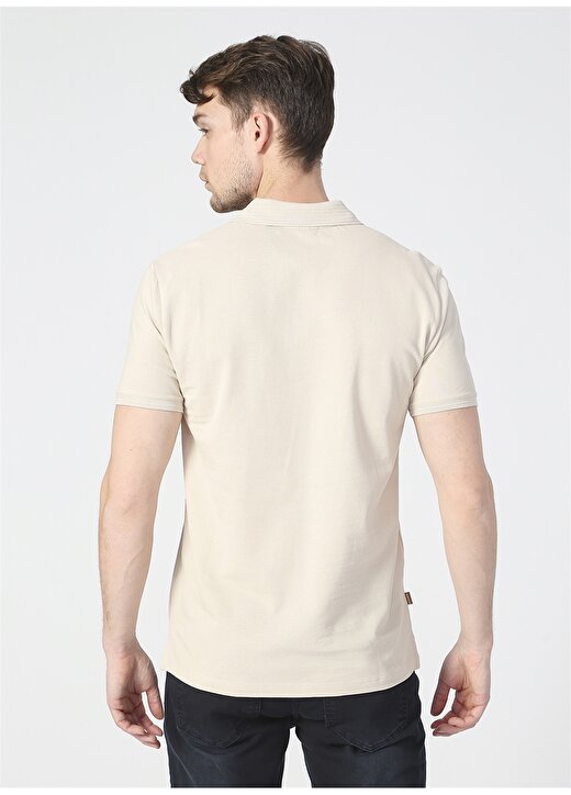 Pierre Cardin Slim Fit Gri Erkek T-Shirt 3