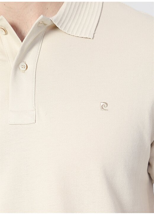 Pierre Cardin Slim Fit Gri Erkek T-Shirt 4