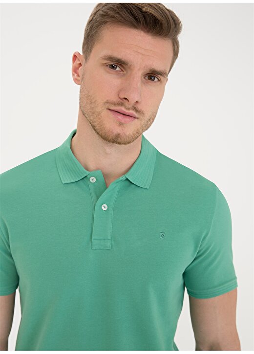 Pierre Cardin Erkek Yeşil T-Shirt 2