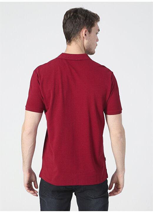 Pierre Cardin Polo Yaka Düz Kırmızı Erkek Polo T-Shirt EARTH-R 3