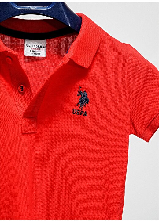 U.S. Polo Assn. Kırmızı Erkek Çocuk T-Shirt 3