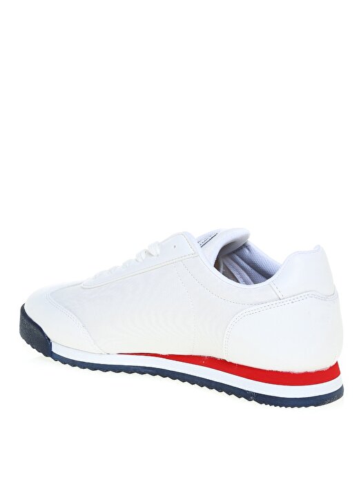 U.S. Polo Assn. Beyaz Erkek Sneaker 1M SMR 1FX,BEY 2
