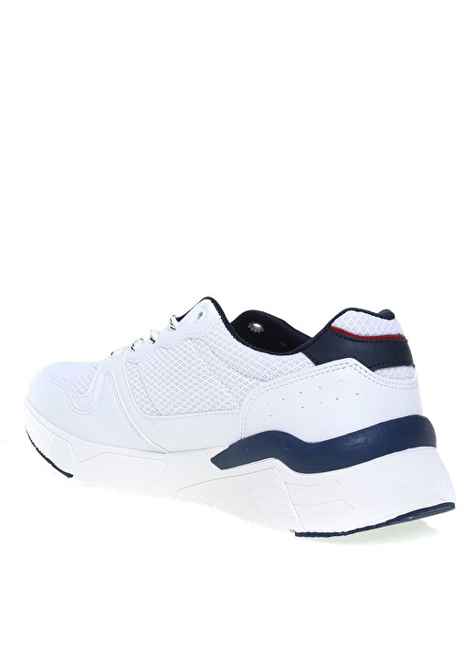 U.S. Polo Assn. 1P Willson Mavi Beyaz Erkek Sneaker 2
